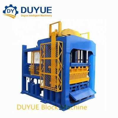 German Technology Qt10-15 Duyue Hollow Block Making Machine/Brick Making Machine in Tanzania