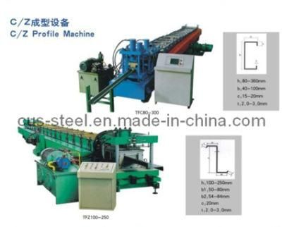 Fully Automatic C Z Purlin Cold Roll Forming Machinery