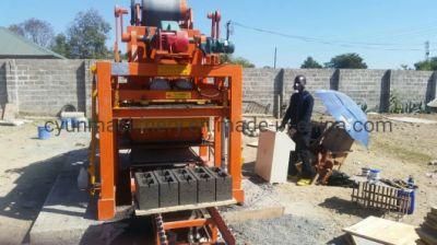 Qt4-25 Automatic Cement Concrete Fly Ash Block Brick Making Machine in South Africa