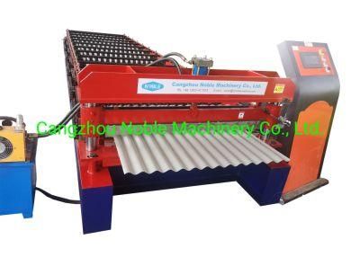 Automatic Corrugated Roof Sheet Roll Forming Machine, Rolling Thickness 0.3-0.8mm