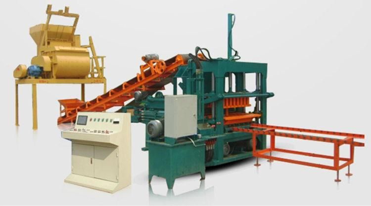 Qt5-20 Automatic Concrete Cement Paver Brick Block Making Machine in Kenya