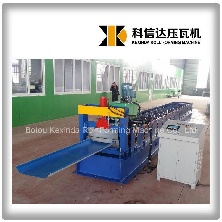 Color Metal Steel Sheet Join Hidden Roof Panel Roll Forming Machine