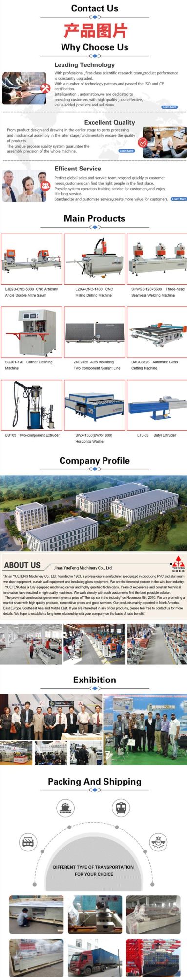 Jinan Factory Price PVC Window Corner Cleaning Machine with CNC