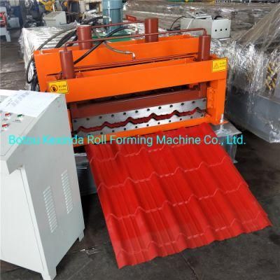 Glazed Steel Tile Making Machinery for Colored Glazed Steel Roofing Sheet
