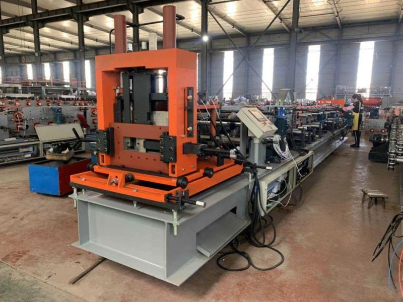 Steel Rib Profile Trapezoidal Tile Roll Forming Machine