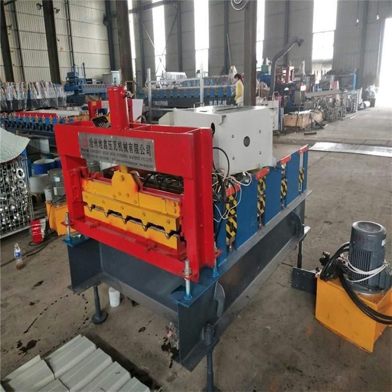 Popular Crimping Arching Curving Metal Steel Trapezoidal Wall Panel Sheet Cold Roll Forming Making Machine Production Line