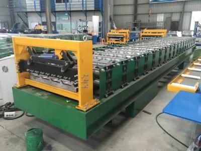 Roof Panel Step Tile Roll Forming Machine Roof and Wall Sheet Roller Machine