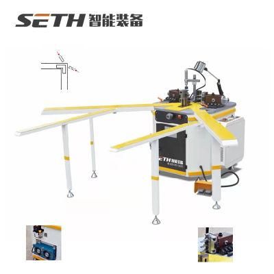 China Hot Selling Single Head Window Corner Crimping Machine