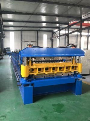 Roof Panel Galvanised Color Sheet Roll Forming Machine Steel Double Layer Roll Forming Machine