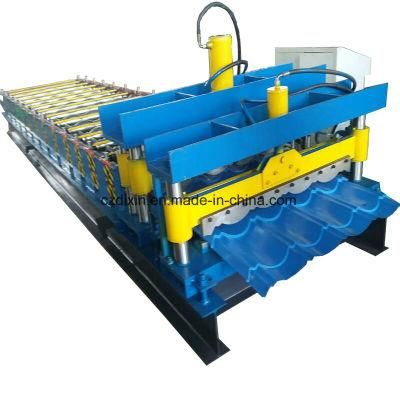 828 Glazed Roof Tile Cold Roll Forming Machine with Discount