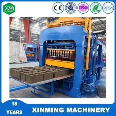 Small Business Qt10-15 Full Automatic Concrete Cement Hollow Soild Block Making Machine for Sale