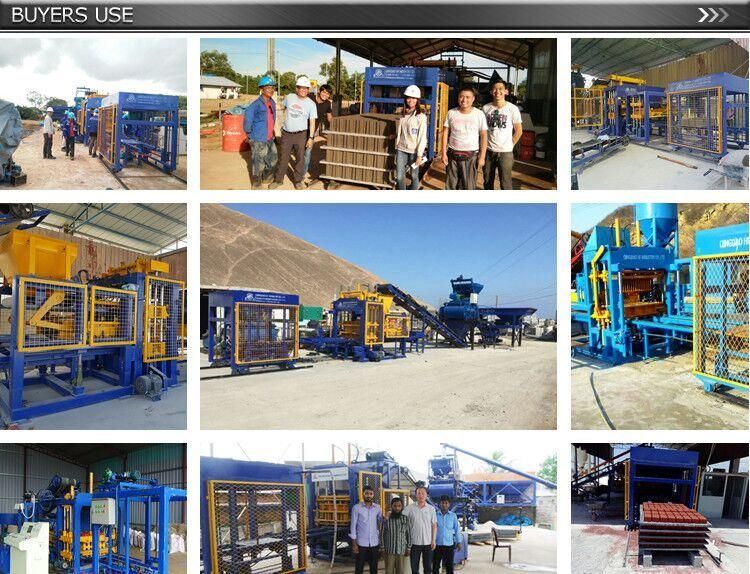 Qt5-15 Brick Making Machine Build Construction Equipment for Empty Land