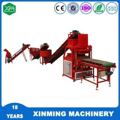 Wide Used Xm4-10 Block Brick Making Machine Stabilised Soil Block Making Machine in Kenya