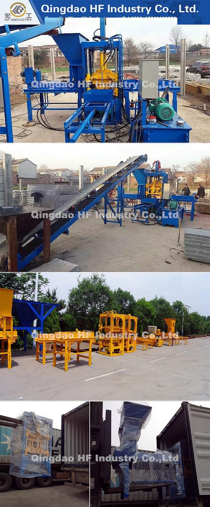 Small Semi-Automatic Interlocking Paving Concrete Block Making Machine for Sale