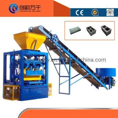 Qt4-24 China Semi Automatic Concrete Block Machine in South Arica