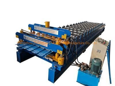 Roofing Sheets Making Machine Double Layer Roof Tile Making Machine