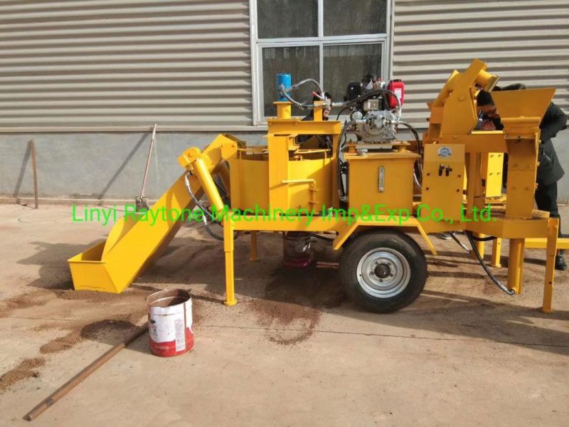 M7mi Twin Diesel Hydraform Earth Block Moulding Machine