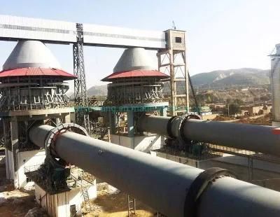 Large Capacity Energy Saving Rotary Kiln for Calcination of Clay Active Lime Bauxite Dolomite