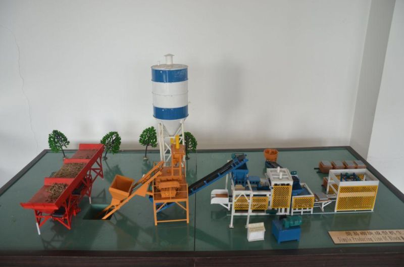 Qt4-15 Stationary Hollow Interlock Paver Block Making Machine in Shiyue Factory