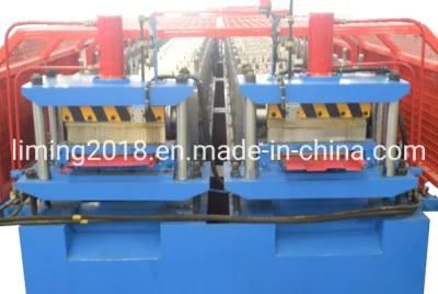 Automatic Metal Ibr Roof/Roofing Iron Sheet and Corrugated Roof Sheet Tile Panel Cold Roll Forming Making Machine with Double Layers