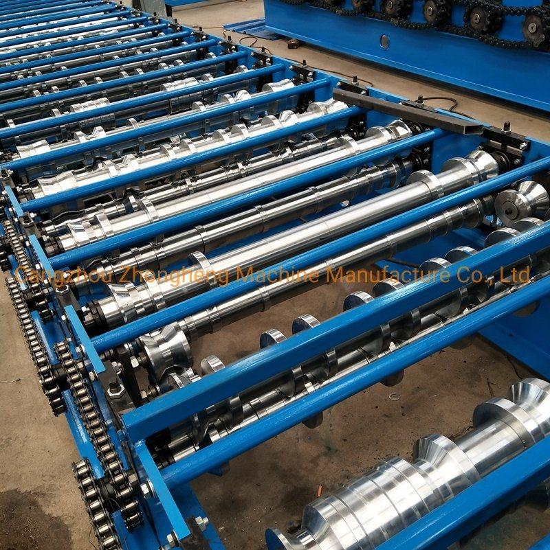 Aluminium Color Steel Trapezoidal Ibr Roof Panel Roll Forming Machine
