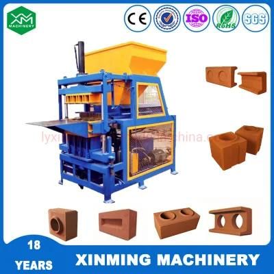 High Performance Xm4-10 Automatic Hydraulic System Clay Soil Earth Interlocking Lego Hydraform Brick Making Machine for Construction Materials