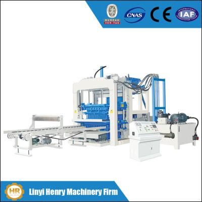 Henry Qt10-15 Full Automatic and Hydraulic Concrete Interlock Block Making Machine / Cement Hollow Brick Machine