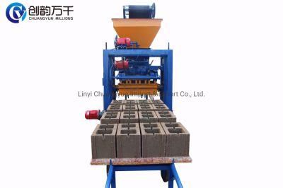 Qt4-24 Solid Block Manufacturing Cement Concrete Brick Making Machines Concrete Block Making Equipment