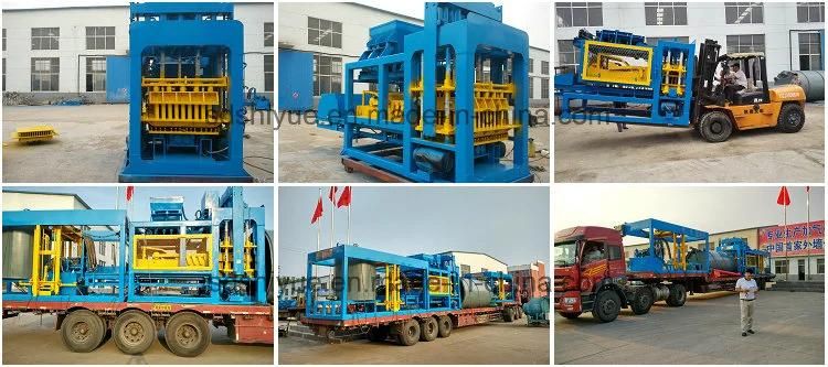 Qt5-15 Automatic Hydraulic Cement Paving Brick Machinery