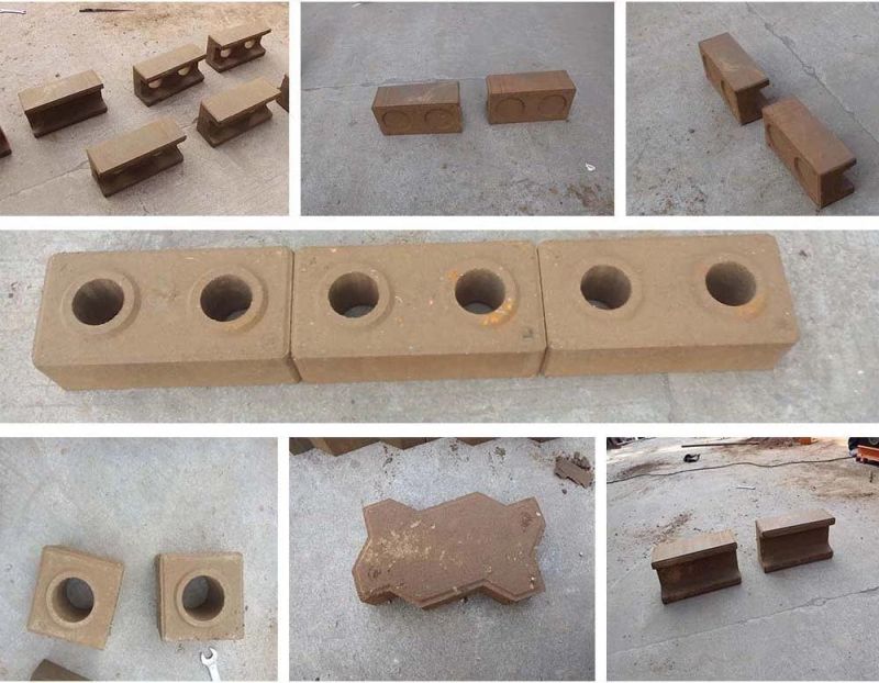 Senegal Brick Machine Xm 2-10 Lego Stack Able Diamond Maxi Brick Forming