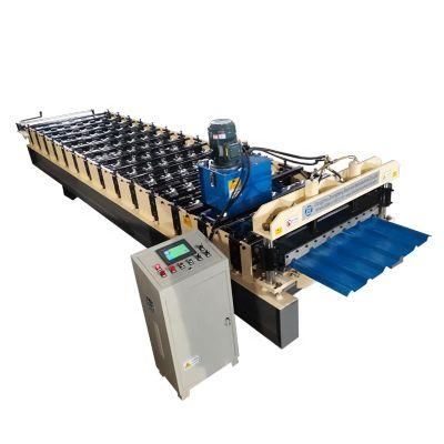 Single Layer Building Roofing Tiles Gi PPGI Roll Forming Machine