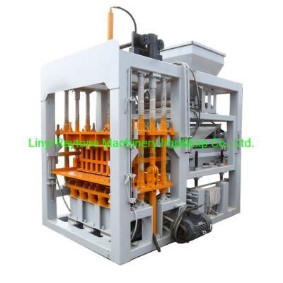 Qt4-15 Fully Automatic Hollow Solid Paving Brick Moulding Machine
