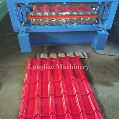 Professional Steel Sheet Profile Glazed Tile Roofing Roll Forming Machine