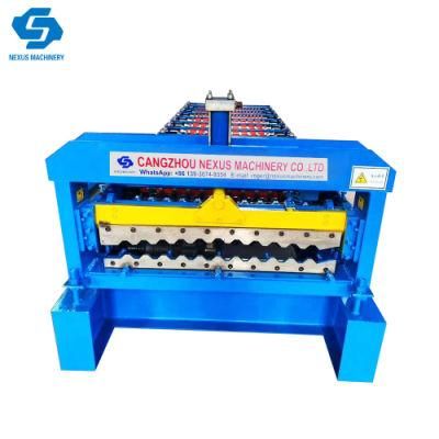 Yx35-125-750 Roof and Wall Panel Roll Forming Machine From Nexus Machinery Factory
