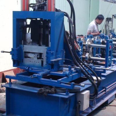 Light Weight Steel Frames Making Machine Modern CZ Purlin Machine