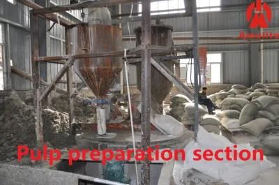 Hatschek Process 2 Million M2/Y Fiber Cement Board Production Line Machinery