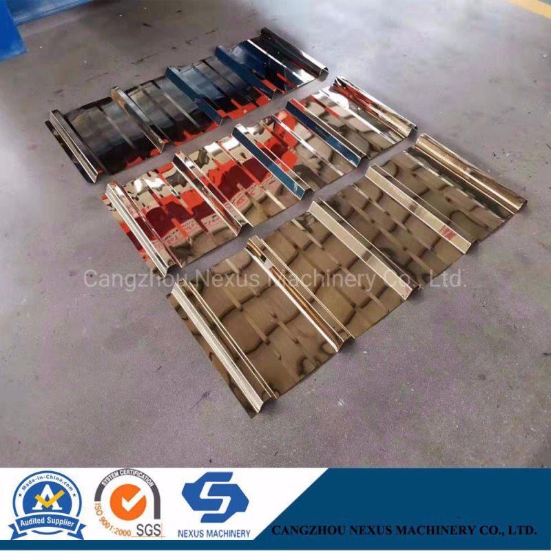 High Quality Metal Trapezoidal Roofing Sheet Making Roll Forming Machine