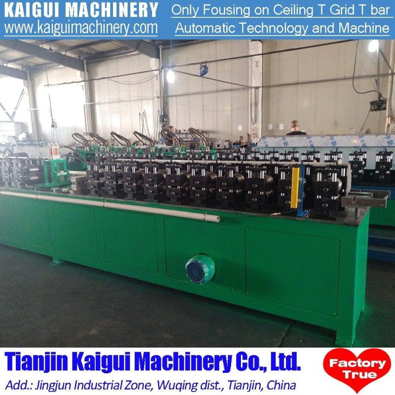 T Bar Suspended Ceiling Grid Roll Forming Machine