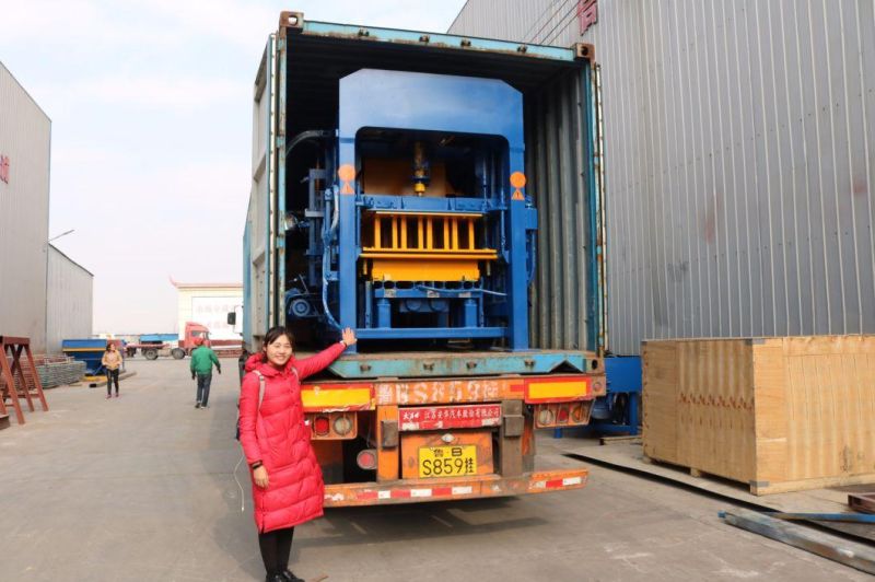 Qt4-18 Automatic Brick Making Machine in India Fly Ash Bricks Machine Price for Making Cement Blocks