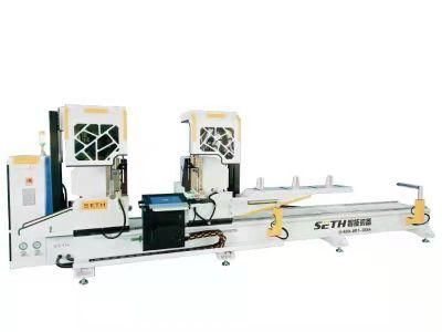 China Suppliers. Aluminum Window Making Machine/Aluminum Profiles Double Head Cutting Saw