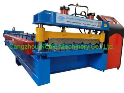 Customized Metal Steel Rib Profile Corrugated Sheet Roofing Rolling Forming Machine