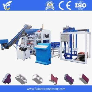 Upgraded Qt4-18 Block Making Machine Automatic Hydraulic Cement Brick Production Line