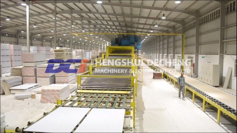 Paper Faced Gypsum Board Production Line with ISO9001 Certificate