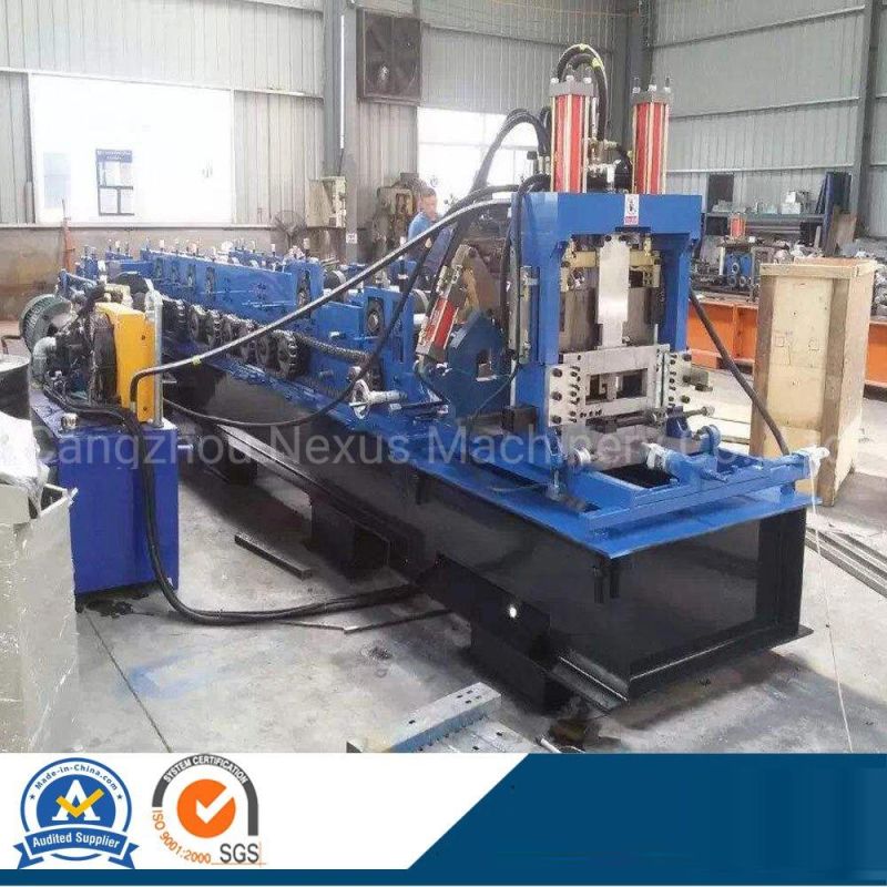 Quick Change Steel Channel Profile CZ Purlin Roll Forming Machine