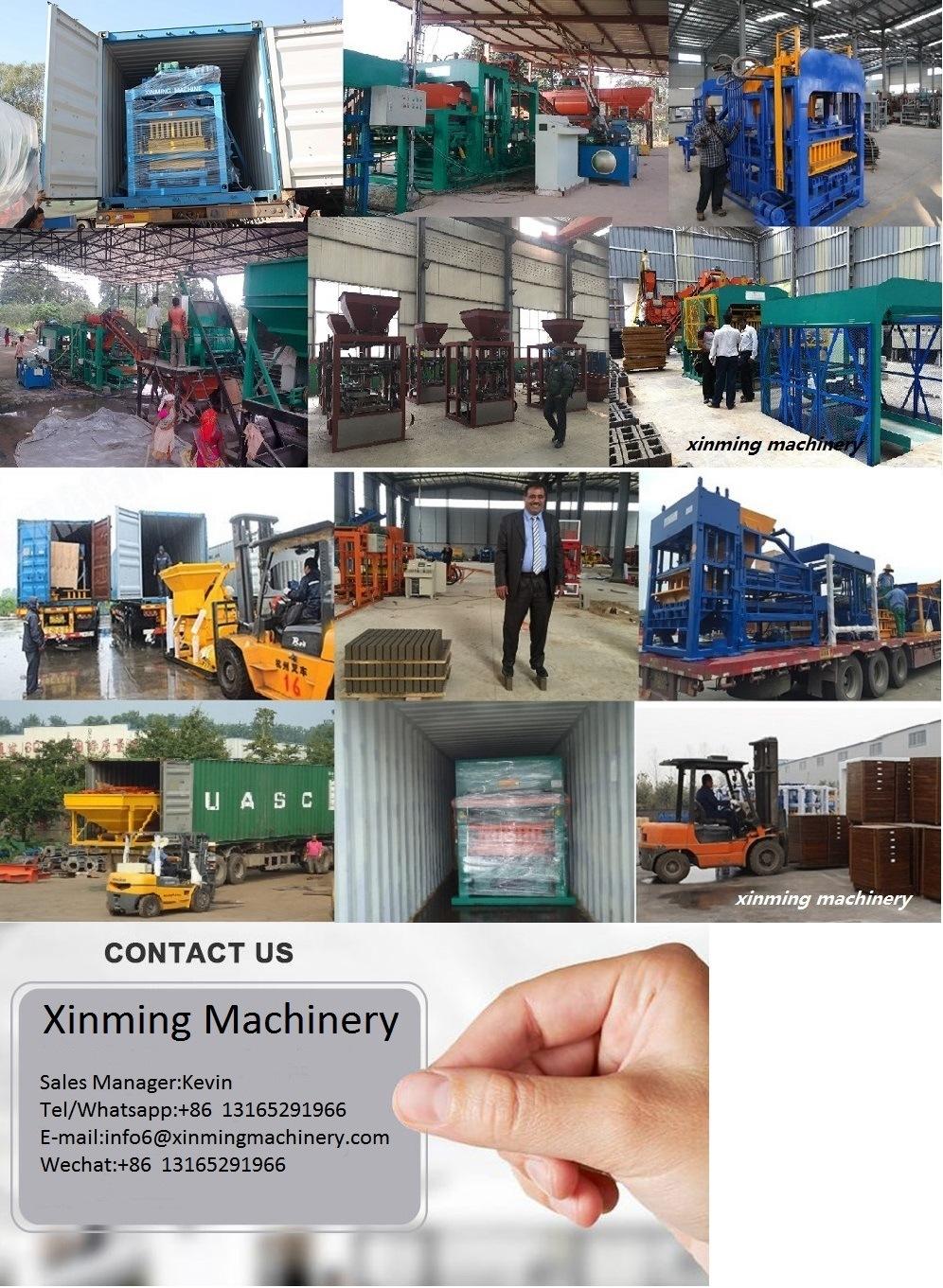 Qt4-25 Full Automatic Hollow Paving Solid Cement Clay Brick Making Machine with Factory Price