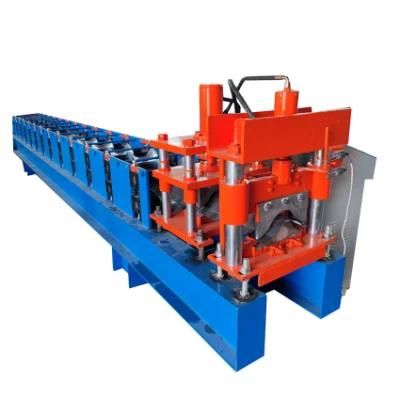 Color Steel Roof Ridge Cap Tile Making Roll Forming Machine