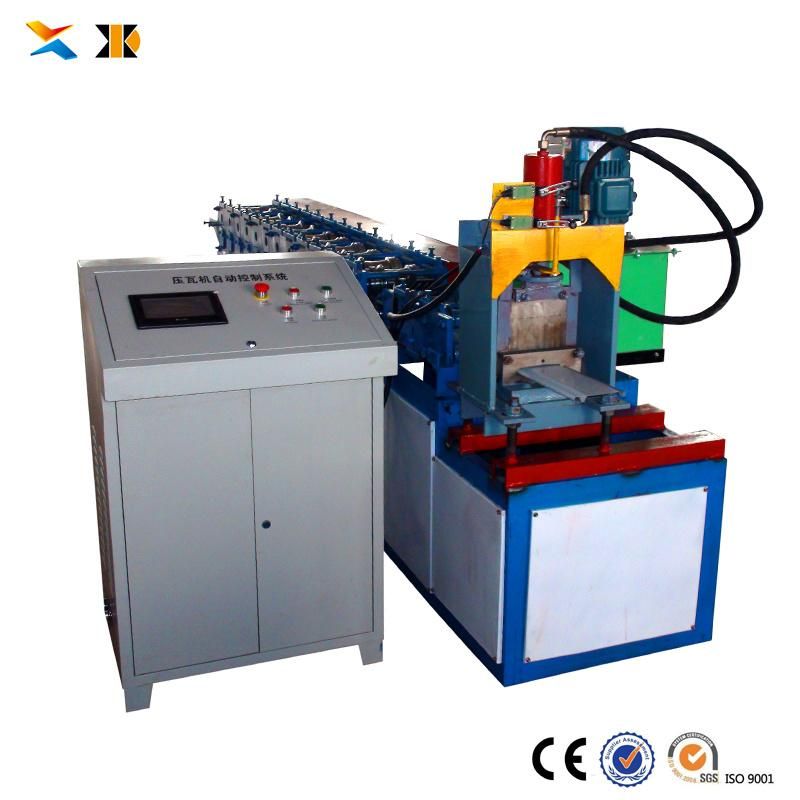 Good Quality Stamping Flower Shutter Door Roll Forming Machine Roller Shutter Cold Roll Forming Machine