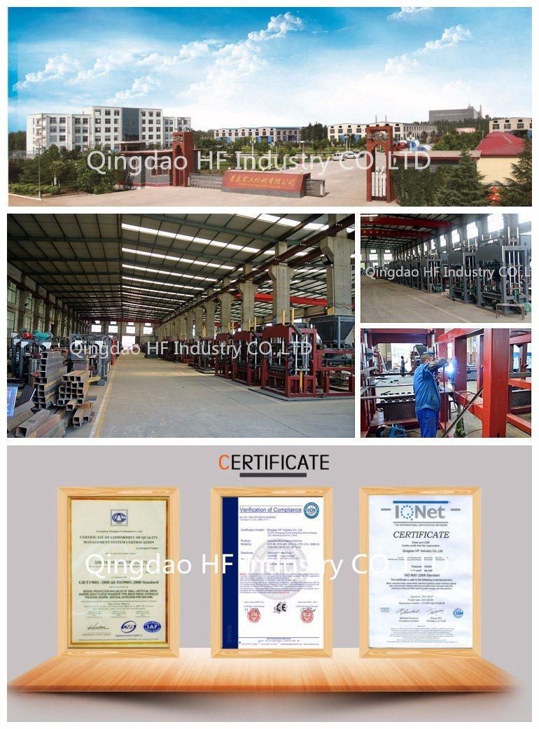 Small Size Qt4-16 Cheap Price of Concrete Hollow Paver Block Making Machine for Sale