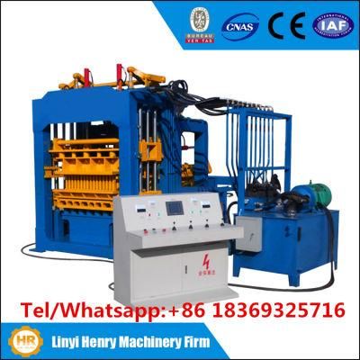 Paving Blocks Automatic Interlock Concrete Block Machine, All Kinds of Bricks Qt4-15