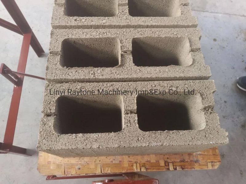Qt4-40 Semi Automatic Block Machine Hollow Solid Paver Block Machine
